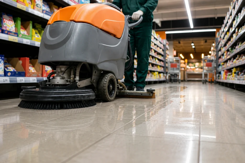retail stores cleaning