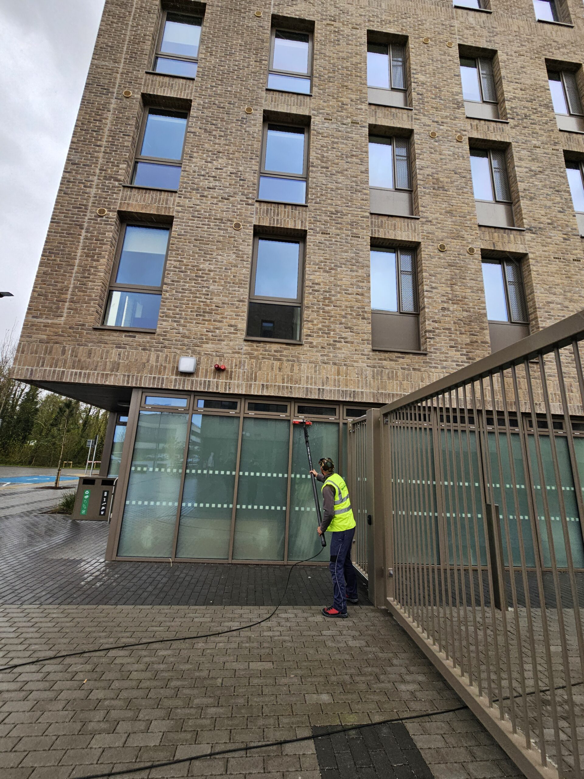 After Commercial Building Cleaning