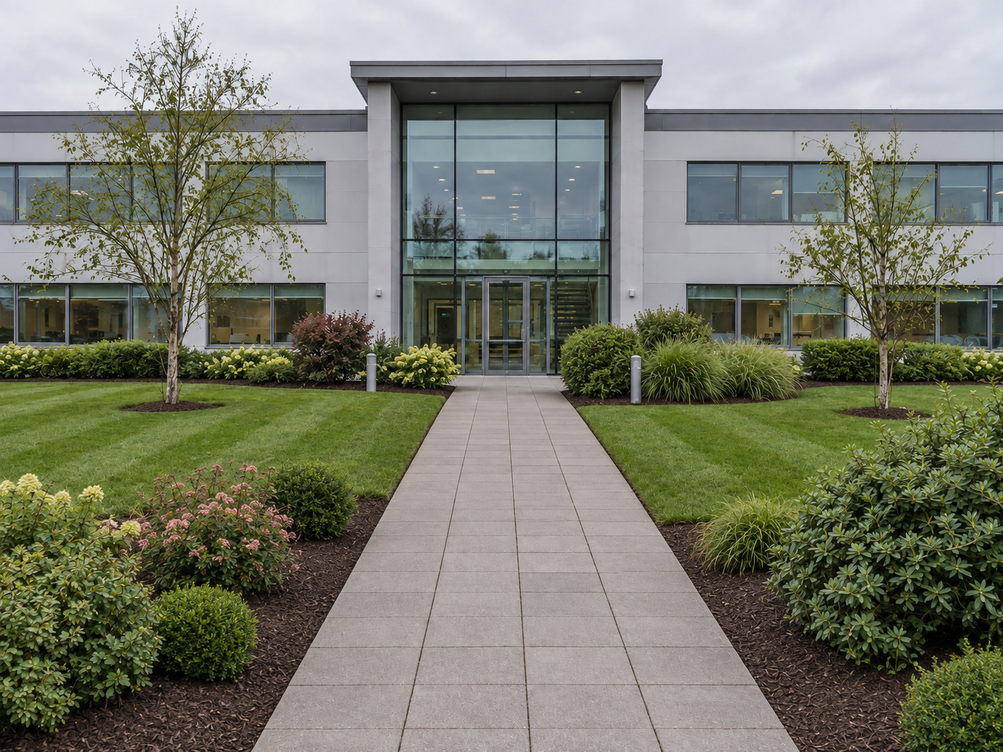 Commercial Property Landscaping After
