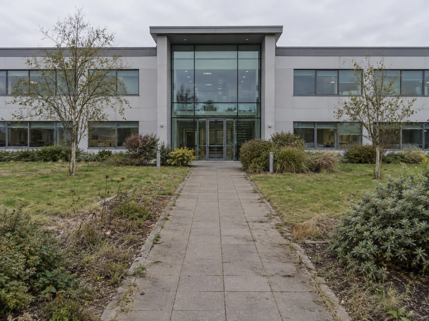 Commercial Property Landscaping Before