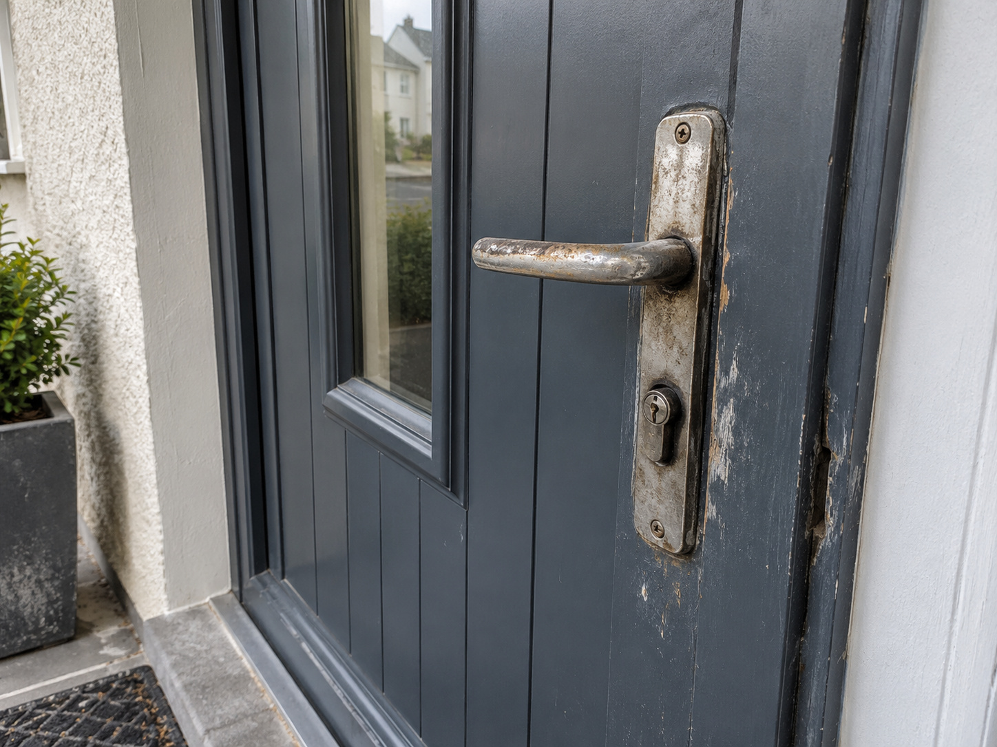 Door Lock Repair Before