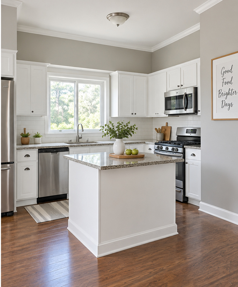 Kitchen Painting After