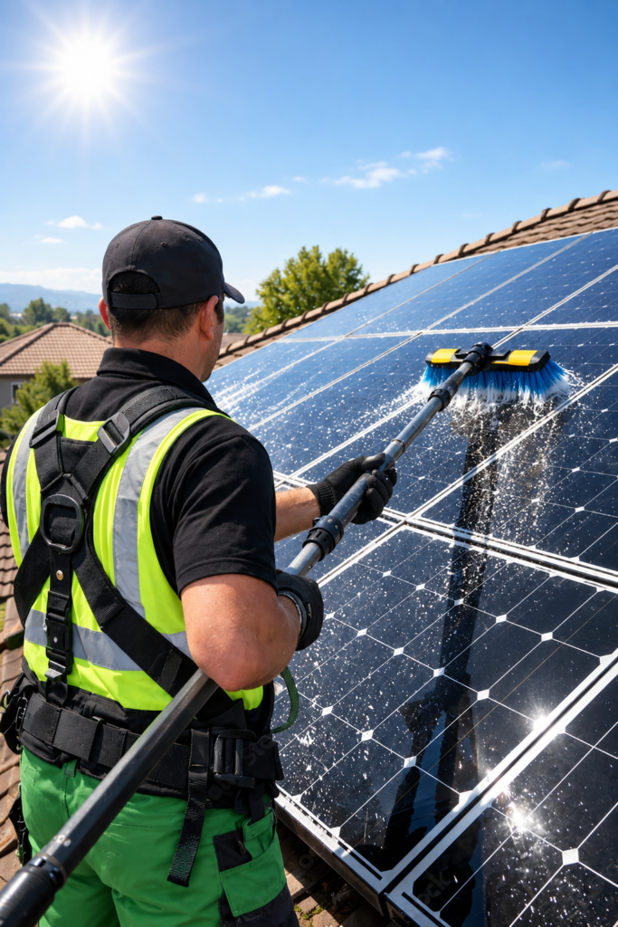 Solar Panel Cleaning Services Galway