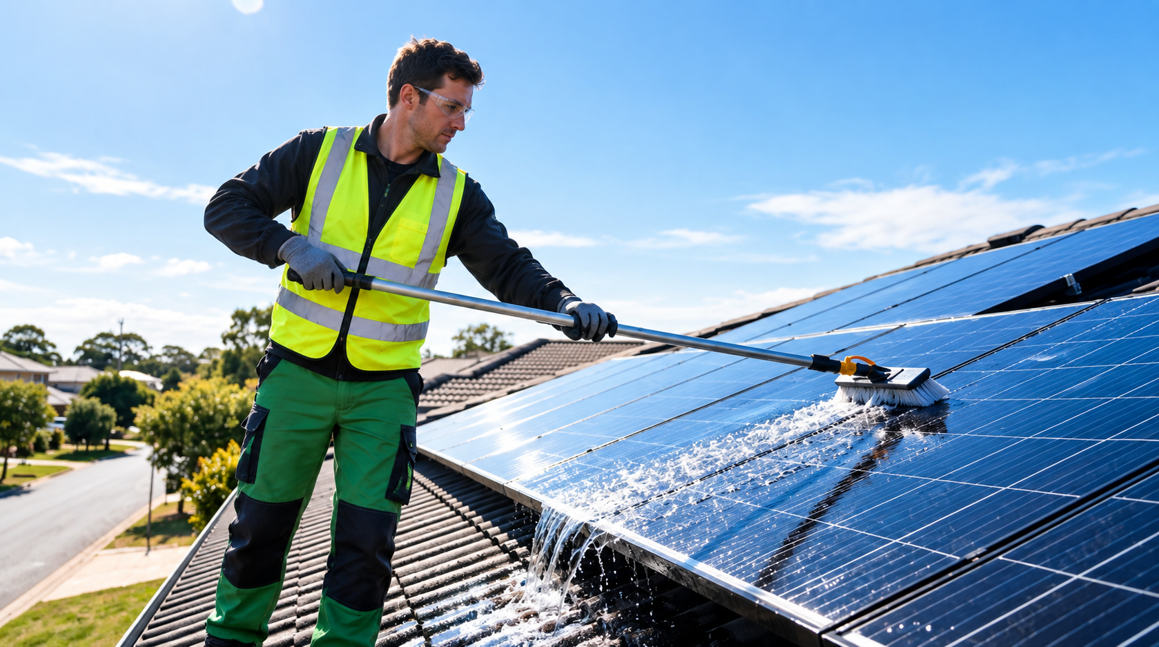 Solar Panel Cleaning in Galway