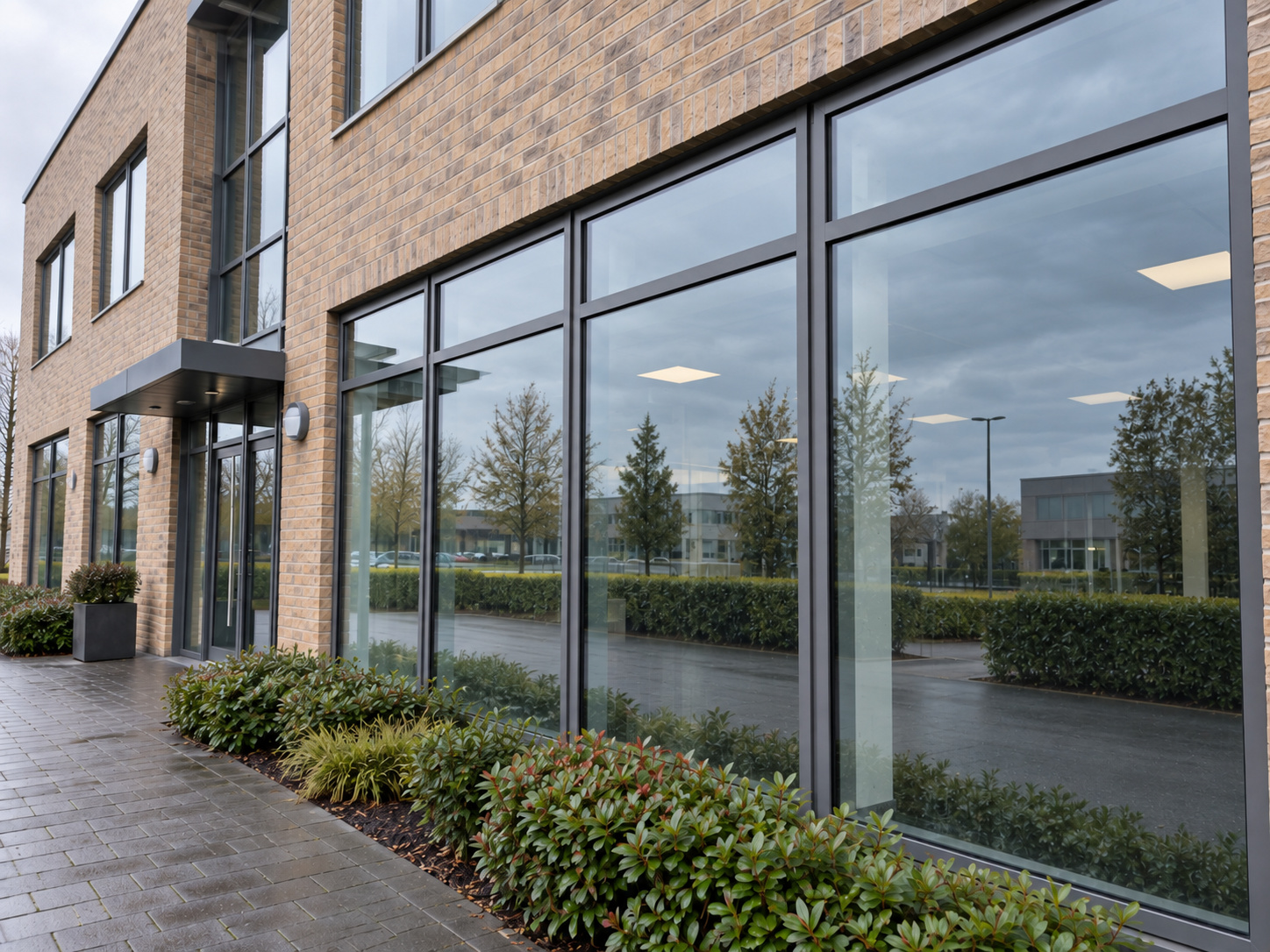 Window cleaning after